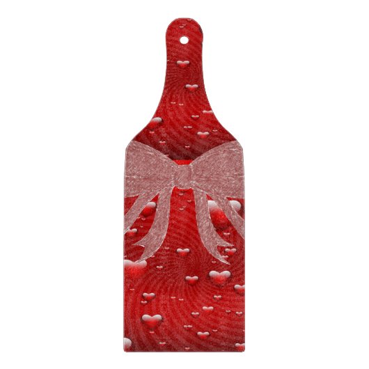 Planche À Découper Table de coupe de verre Saint-Valentin (Devant)