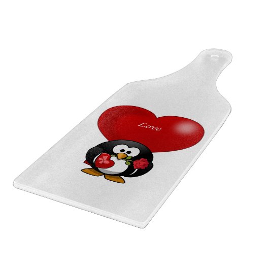 Planche À Découper Table de coupe de verre Saint-Valentin (Coin)