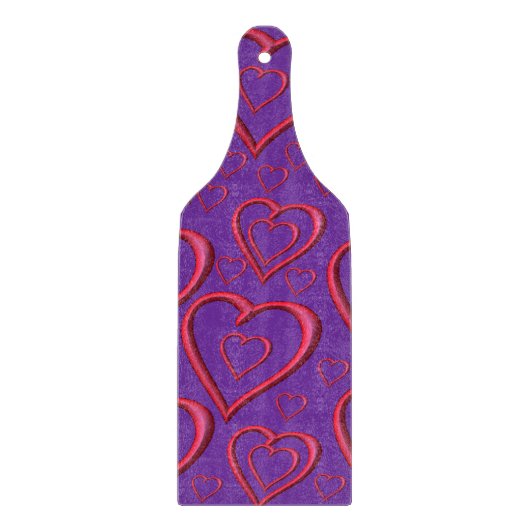 Planche À Découper Table de coupe de verre Saint-Valentin (Devant)