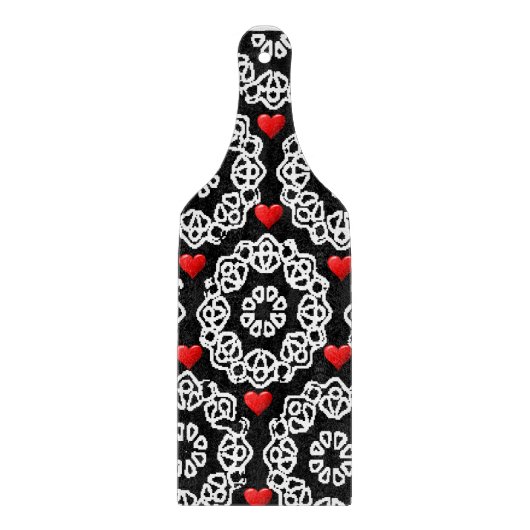 Planche À Découper Table de coupe de verre Saint-Valentin (Devant)