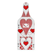 Planche À Découper Table de coupe de verre Saint-Valentin (Devant)