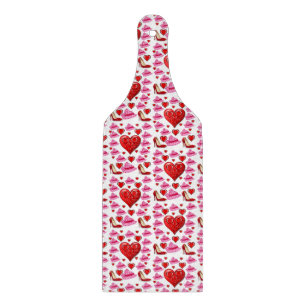 Planche À Découper Table de coupe de verre Saint-Valentin