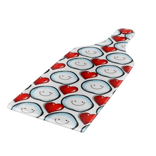 Planche À Découper Table de coupe de verre Saint-Valentin (Coin)