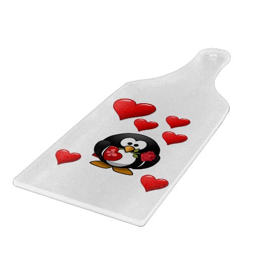 Planche À Découper Table de coupe de verre Saint-Valentin (Coin)