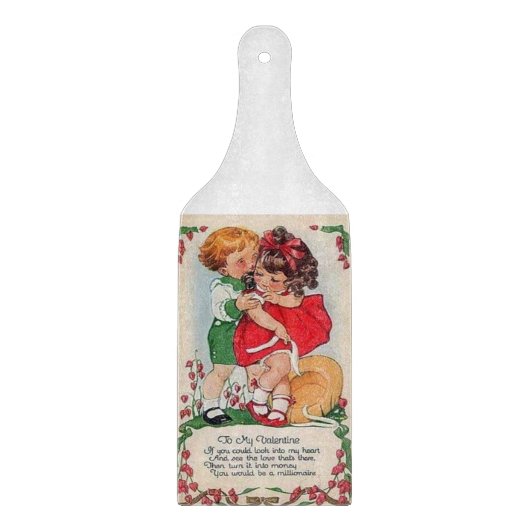 Planche À Découper Table de coupe de verre Saint-Valentin (Devant)