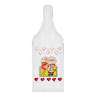 Planche À Découper Table de coupe de verre Saint-Valentin