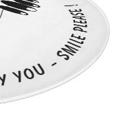 Planche À Découper Table de coupe drôle avec yeux de curiosité - Smil (Coin)