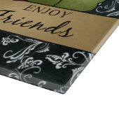 Planche À Découper Table de coupe en verre Country Inspirations (Coin)