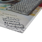 Planche À Découper Table de coupe en verre de cuisine de campagne 15" (Coin)