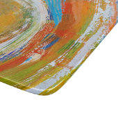 Planche À Découper Table de coupe en verre Revolution Deco (Coin)