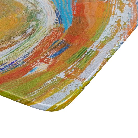 Planche À Découper Table de coupe en verre Revolution Deco (Coin)