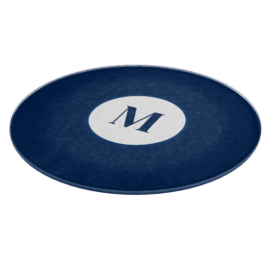 Planche À Découper Table de coupe en verre rond (Coin)