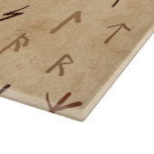 Planche À Découper Table de coupe en verre Runes (Coin)