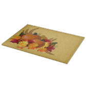 Planche À Découper Table de coupe en verre thème automne (Coin)