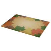 Planche À Découper Table de coupe en verre thème automne (Coin)