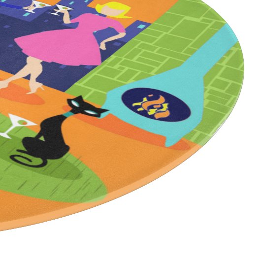 Planche À Découper Table de coupe romantique rétro (Coin)