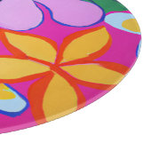 Planche À Découper Table de coupe ronde tropicale (Coin)