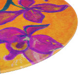 Planche À Découper Table de coupe ronde tropicale (Coin)