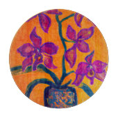 Planche À Découper Table de coupe ronde tropicale (Devant)