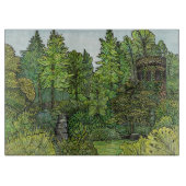 Planche À Découper Table de coupe - Tour d'horloge - Longwood Gardens (Devant)