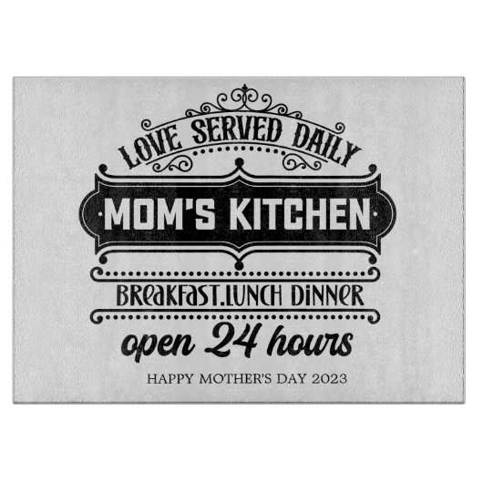 Planche À Découper Table de découpe de cuisine de maman (Devant)