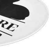 Planche À Découper Table de découpe de monogramme de lapin (Coin)