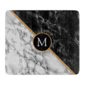 Planche À Découper Table de découpe en pierre de marbre personnalisée (Devant)