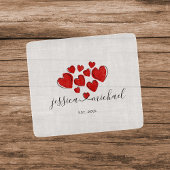 Planche À Découper Table de découpe en verre de Mariage romantique