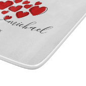 Planche À Découper Table de découpe en verre de Mariage romantique (Coin)