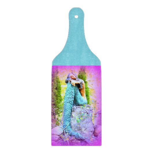 Planche À Découper table de découpe en verre de sirène rêvée (Devant)