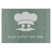 Planche À Découper Table de découpe personnalisée chef (Devant)