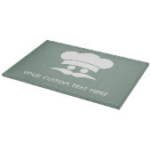 Planche À Découper Table de découpe personnalisée chef (Coin)