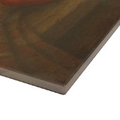 Planche À Découper Table Évergreen – Lumière de Chandelle et Sérénité (Coin)