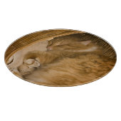 Planche À Découper Table orange dormant dans le hamper (Coin)