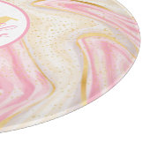 Planche À Découper Table ronde de découpe en marbre (Coin)