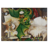 Planche À Découper Table Top Jeu Dragon Chat (Devant)