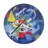 Planche À Découper TABLEAU - 12" - "Peinture bleue" - Kandinsky (Devant)