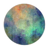 Planche À Découper Tableau coloré Abstrait #5 (Devant)