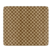 Planche À Découper Tableau de contrôle Brown classique par Shirley Ta (Devant)