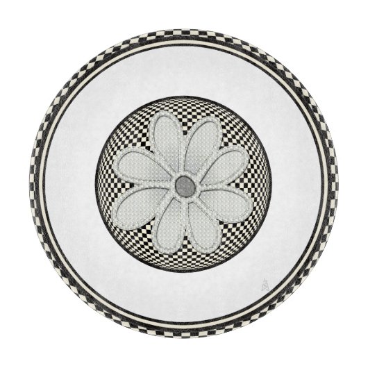 Planche À Découper Tableau de contrôle Daisy Charcuterie Board (Devant)