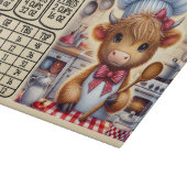 Planche À Découper Tableau de conversion de la vache mignonne (Coin)