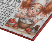 Planche À Découper Tableau de conversions de cuisine – Cute Kid Chef (Coin)