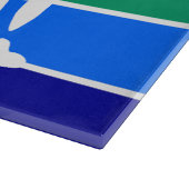 Planche À Découper Tableau de coupe avec Drapeau de Saint-Pétersbourg (Coin)