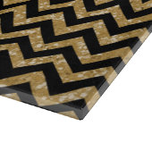 Planche À Découper Tableau de coupe Chevron Parties scintillant Look (Coin)