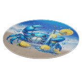 Planche À Découper Tableau de coupe de crabe (Coin)