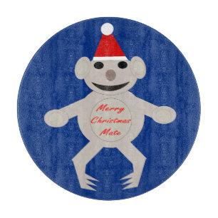 Planche À Découper Tableau de coupe de l'ours Koala de Noël australie