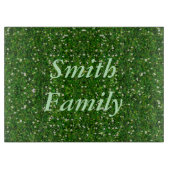 Planche À Découper Tableau de coupe de Parties scintillant vertes per (Devant)