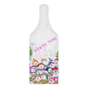 Planche À Découper Tableau de coupe des neiges de Noël