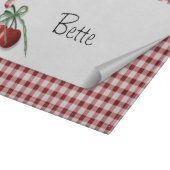 Planche À Découper Tableau de coupe en verre cerise Curl (Coin)