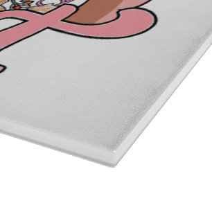 Planche À Découper Tableau de coupe en verre féministe